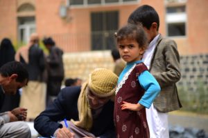 YGUSSWP تستهدف 221 أسرة عبر المركز المجتمعي للنازحين بمحافظة صنعاء النازحين مديرية بني حشيش: