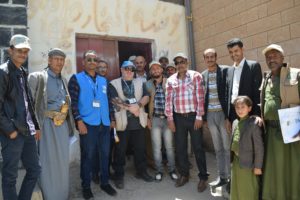 زيارت مدير مكتب المفوضية للمركز المجتمعي بني حشيش 12-3-2020