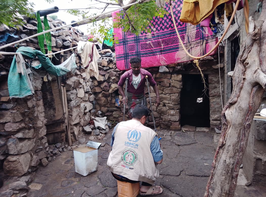 تقييم ميداني في مخيم النازحين في مديرية دَمّنة خدير – محافظة تعز