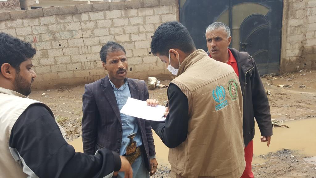 قام فريق الطوارئ التابع للنقابة العامة بتقييم الاحتياجات الطارئه مديرية سنحان محافظه صنعاء